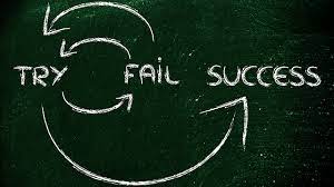 Failure also gives success but one has to be sincere, determined and positive